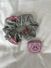Percy Pig Scrunchie & Lip Balm Stocking Filler M&S Brand New Christmas Gift