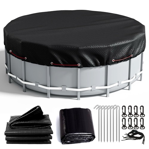 Round pool cover winter - 30, cover,