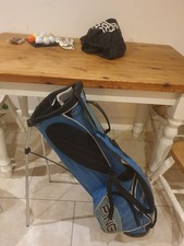 Pre-Owned Ping Hoofer 4 Under 4 Way Blue Golf Stand Bag