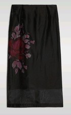 M& S Size 18 black skirt Lined