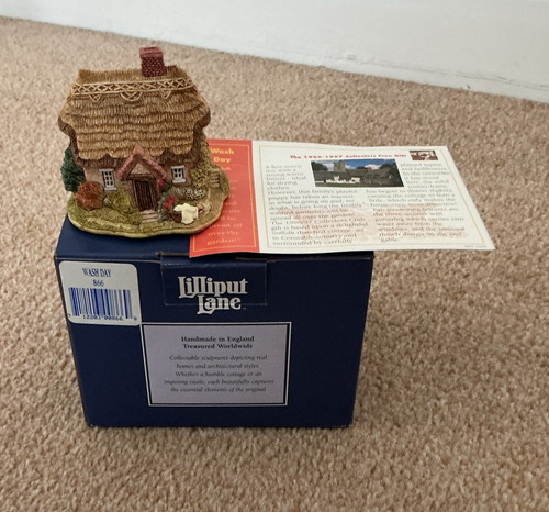 Lilliput lane wash day boxed - wash,