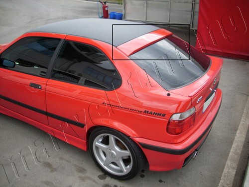 Rear window spoiler bmw - rear, e36