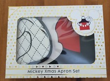 Mickey Xmas Apron Set(boxed) by Primark home. 