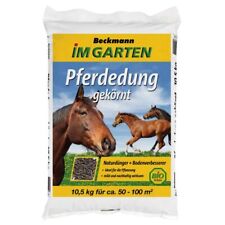Granulated horse manure 10.5kg for approx. 50-100m² Suitable for organic