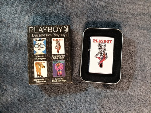 Zippo playboy february - playboy, 1988