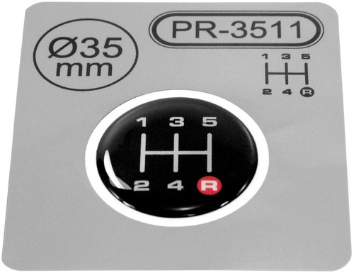 Gear knob shift pattern lever - gear,