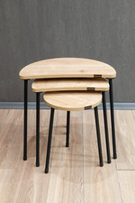 Moon Metal Leg 3-Piece Nesting