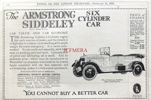 Armstrong siddeley - 'armstrong, siddeley'