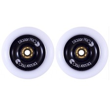 Eagle Supply Co X Blazer 100mm Stunt Scooter Wheels - Pair - White/Black - SALE!