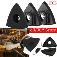 3x Triangular Sanding Pad