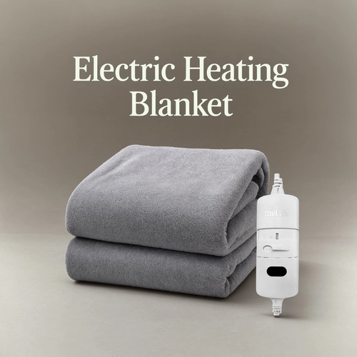 Electric heated blanket 220v - heated,