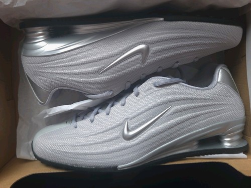 Nike shox trainers silver - nike,