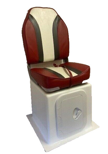 Red high back - red, folding