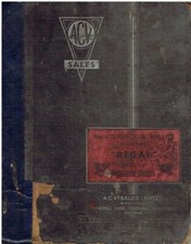 AEC REGAL MkIV SINGLE DECKER BUS ORIGINAL 1952 FACTORY SERVICE MANUAL