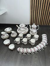 1961 Vintage Royal Albert Lavender Rose 54 Piece Dinner, Coffee & Tea Set
