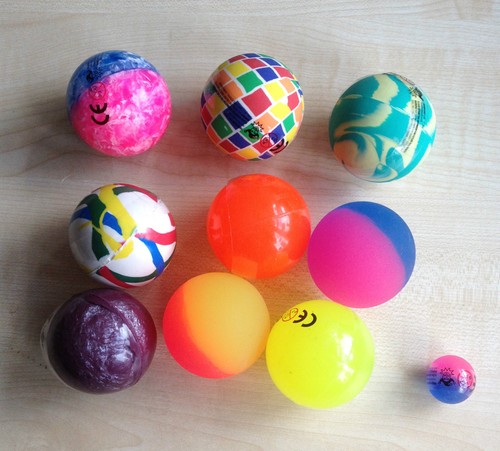 Extra large 60mm bouncy balls - extra,