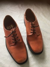 Vintage Super Regent Tan Mens Leather Shoe Size UK8