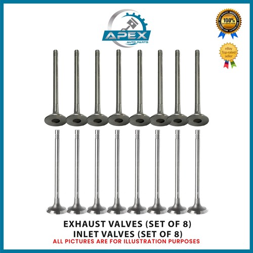Inlet exhaust valves fits - valves,