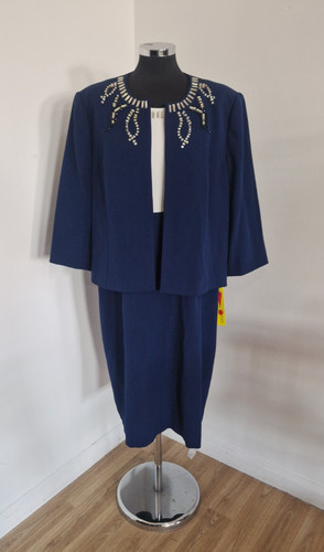 Nightingales blue white suit - blue,