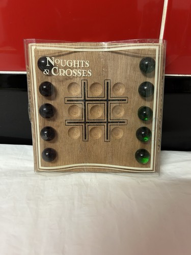 Wooden noughts and crosses - wooden,
