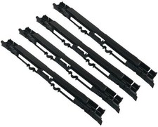 4x Roof Luggage Rail Trim Moulding Covers For Vauxhall Opel Astra H Zafira B