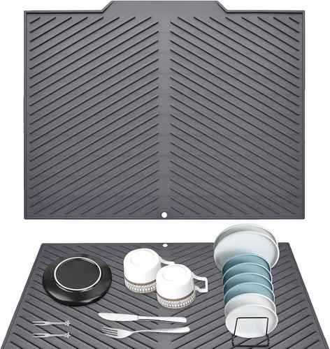 Silicone dish drying mat - silicone,
