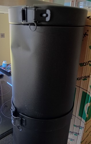 Refurbished twin wall flue - wall,