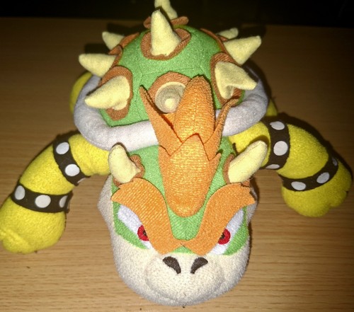 Large rare retro plush - retro, bowser