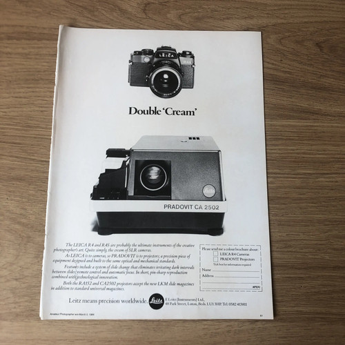 Cams16 magazine advert - magazine,
