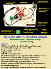 Fender Duo Sonic Solderless SS