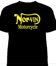 NORVIN MOTORCYCLE TSHIRT  -FUN- HUMOUR -GIFT