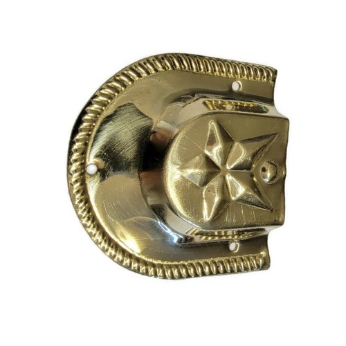 Trunk handle stamped brass - handle,