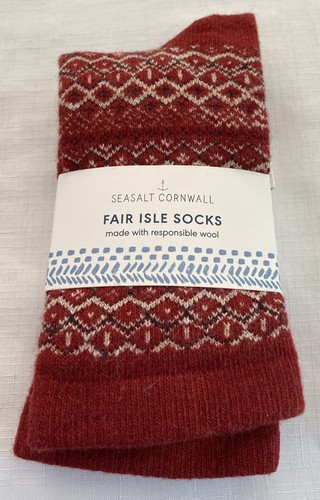 Seasalt womens fair isle socks - fair,