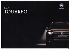 Volkswagen Touareg 2013-14 UK Market Sales Brochure SE R-Line Escape Hybrid
