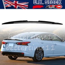 Duckbill Rear Trunk Spoiler Lip Wing Style Gloss Black For Nissan Altima Sedan B