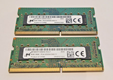 Laptop RAM memory: 2 x DDR4 Sodimm 8gb - 3200MHz - Micron