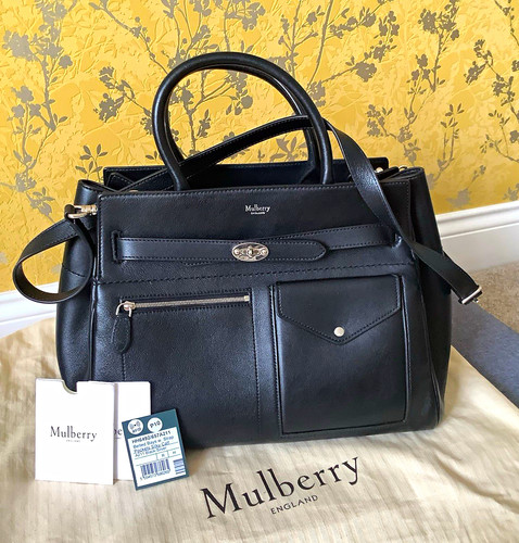 Mulberry bayswater black - le,