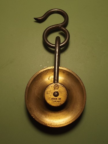 Antique brass grandfather - antique,