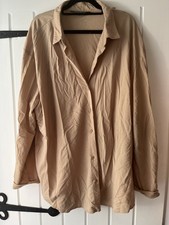 Beige Shirt By Primark, 2XL