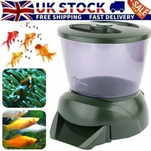 Automatic pond fish feeder - fish, koi