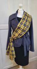 Cornish Tartan Sash Flower