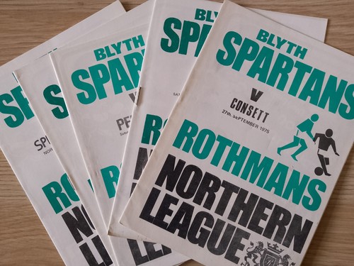 Blyth spartans home programmes - home,