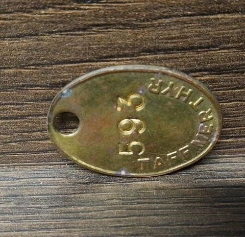Taff merthyr colliery token - taff,