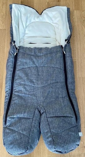 Stokke footmuff grey melange - footmuff,
