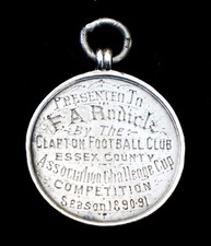 Rare Solid Silver Football Fob