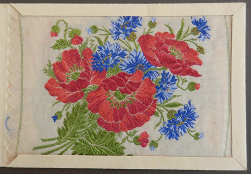 Poppy and cornflower kensitas - cornflower,