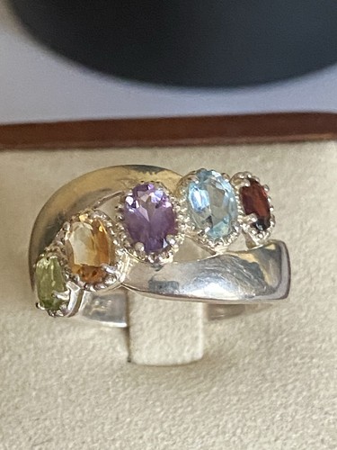 Sterling silver blue topaz - sterling,