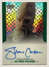 2015 Star Wars Chrome Perspectives Auto Silas Carson Ki-Adi-Mundi X-Fractor /25