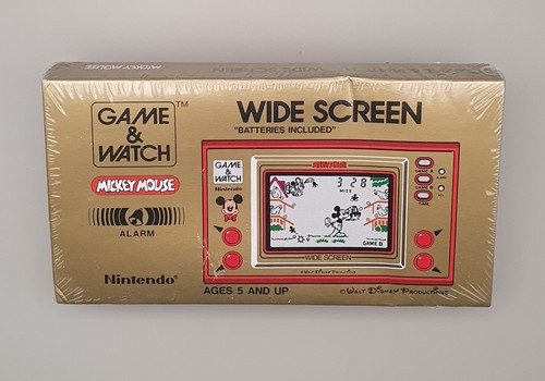 Nintendo game watch wide - &,