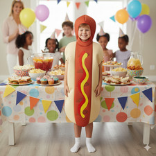 CHILDS HOT DOG COSTUME NOVELTY